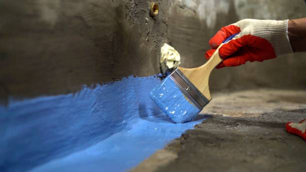 Commercial Exterior Waterproofing project at a Waynesboro, VA business property by SJ Waterproofing Pros